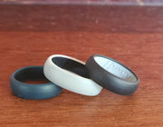 Two-Tone Classic Silicone Ring