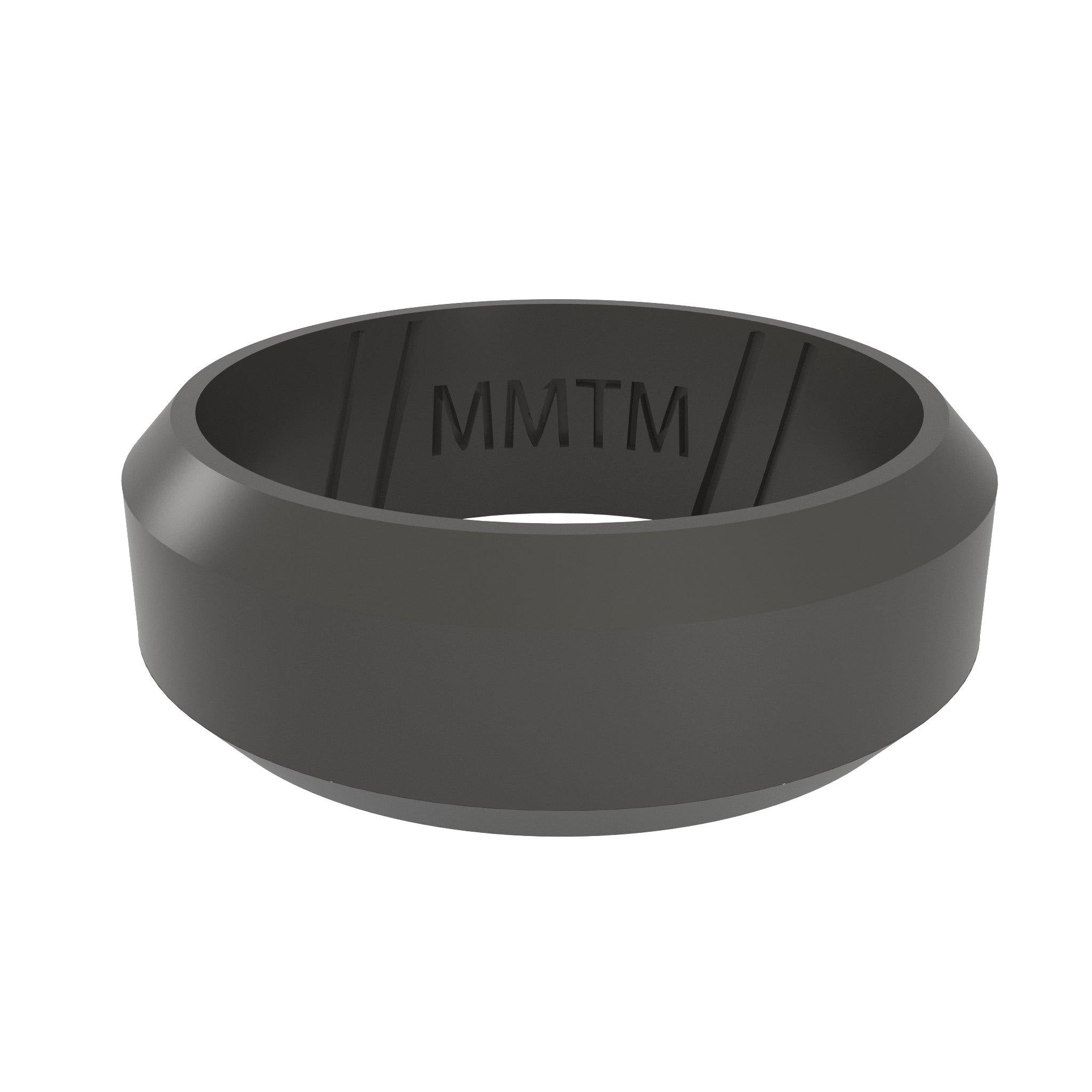 Beveled Edge Silicone Wedding Ring - Momentum Rings