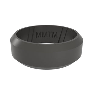 Beveled Edge Silicone Wedding Ring - Momentum Rings
