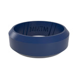 Beveled Edge Silicone Wedding Ring - Momentum Rings