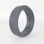 Beveled Edge Silicone Wedding Ring - Momentum Rings