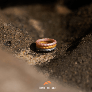 Rope Silicone Wedding Ring - Momentum Rings