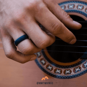 Two-Tone Classic Silicone Ring - Momentum Rings