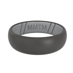 Two-Tone Classic Silicone Ring - Momentum Rings