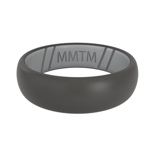 Two-Tone Classic Silicone Ring - Momentum Rings