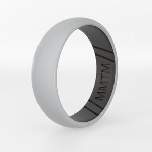 Two-Tone Classic Silicone Ring - Momentum Rings