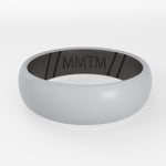 Two-Tone Classic Silicone Ring - Momentum Rings