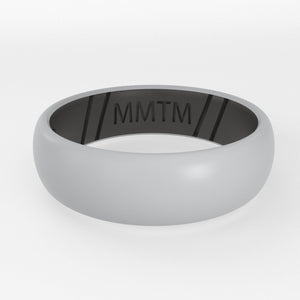Two-Tone Classic Silicone Ring - Momentum Rings