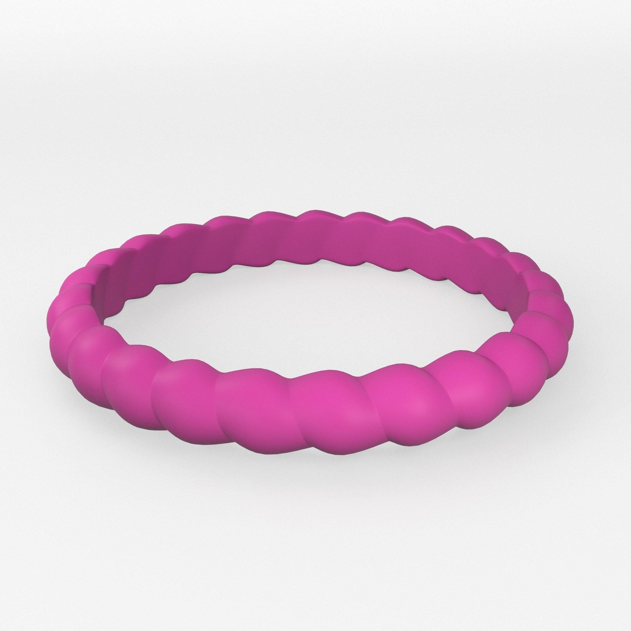 Rope Silicone Wedding Ring - Momentum Rings