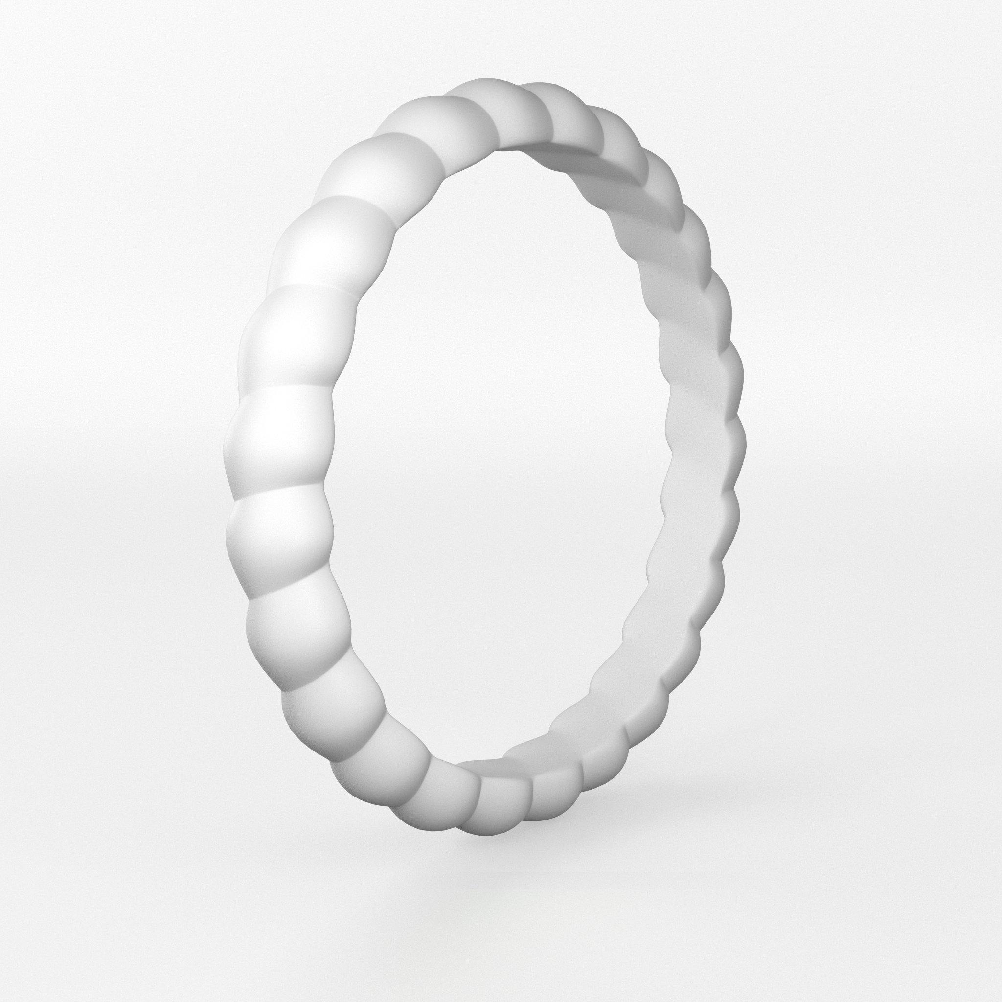 Rope Silicone Wedding Ring - Momentum Rings