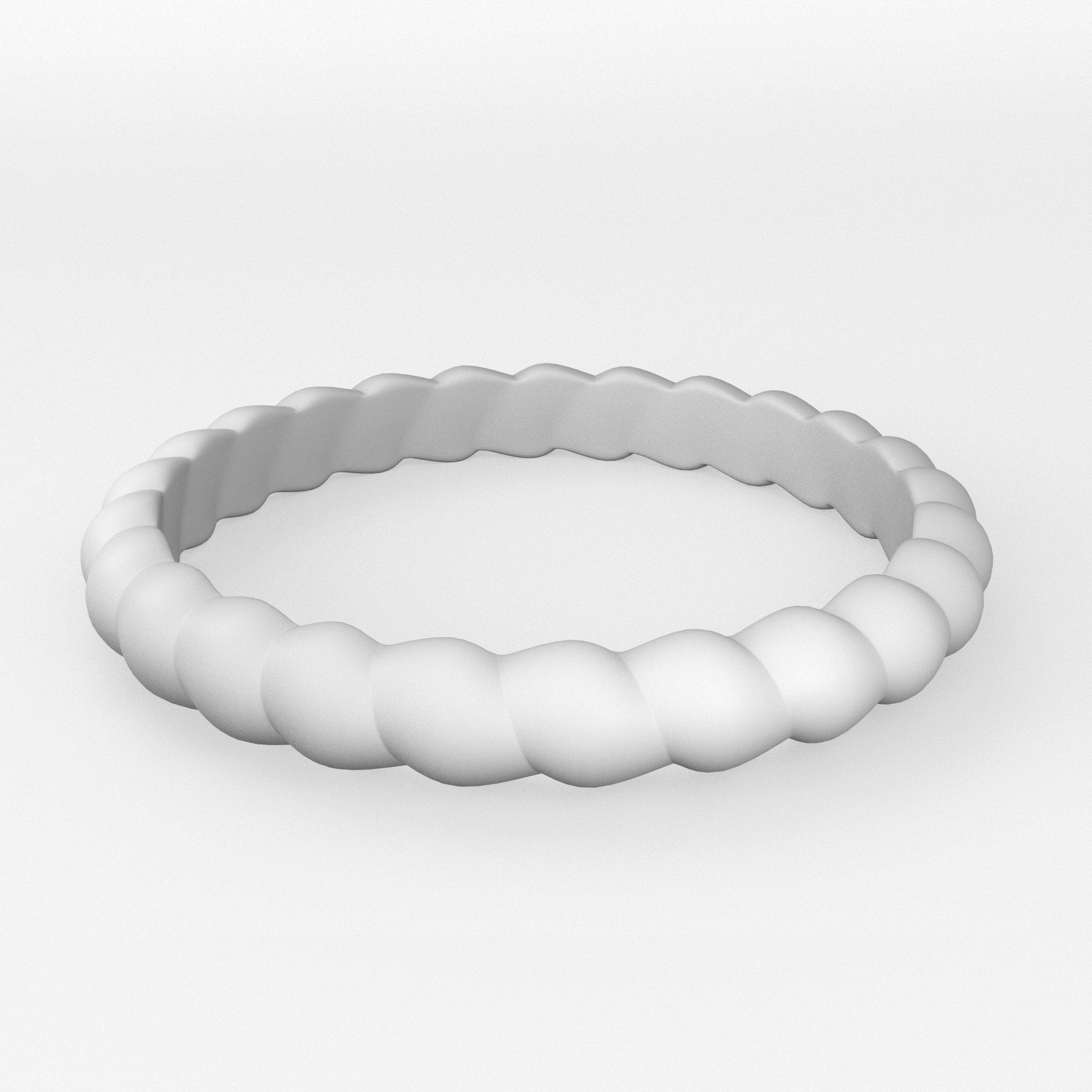 Rope Silicone Wedding Ring - Momentum Rings