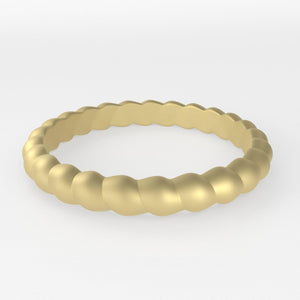 Rope Silicone Wedding Ring - Momentum Rings