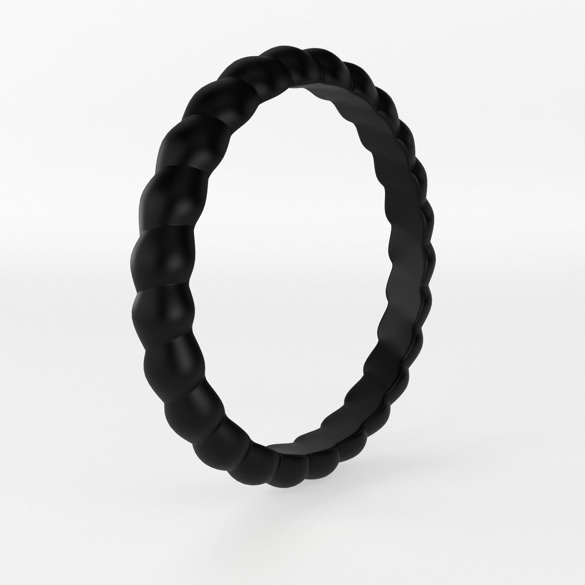 Rope Silicone Wedding Ring - Momentum Rings