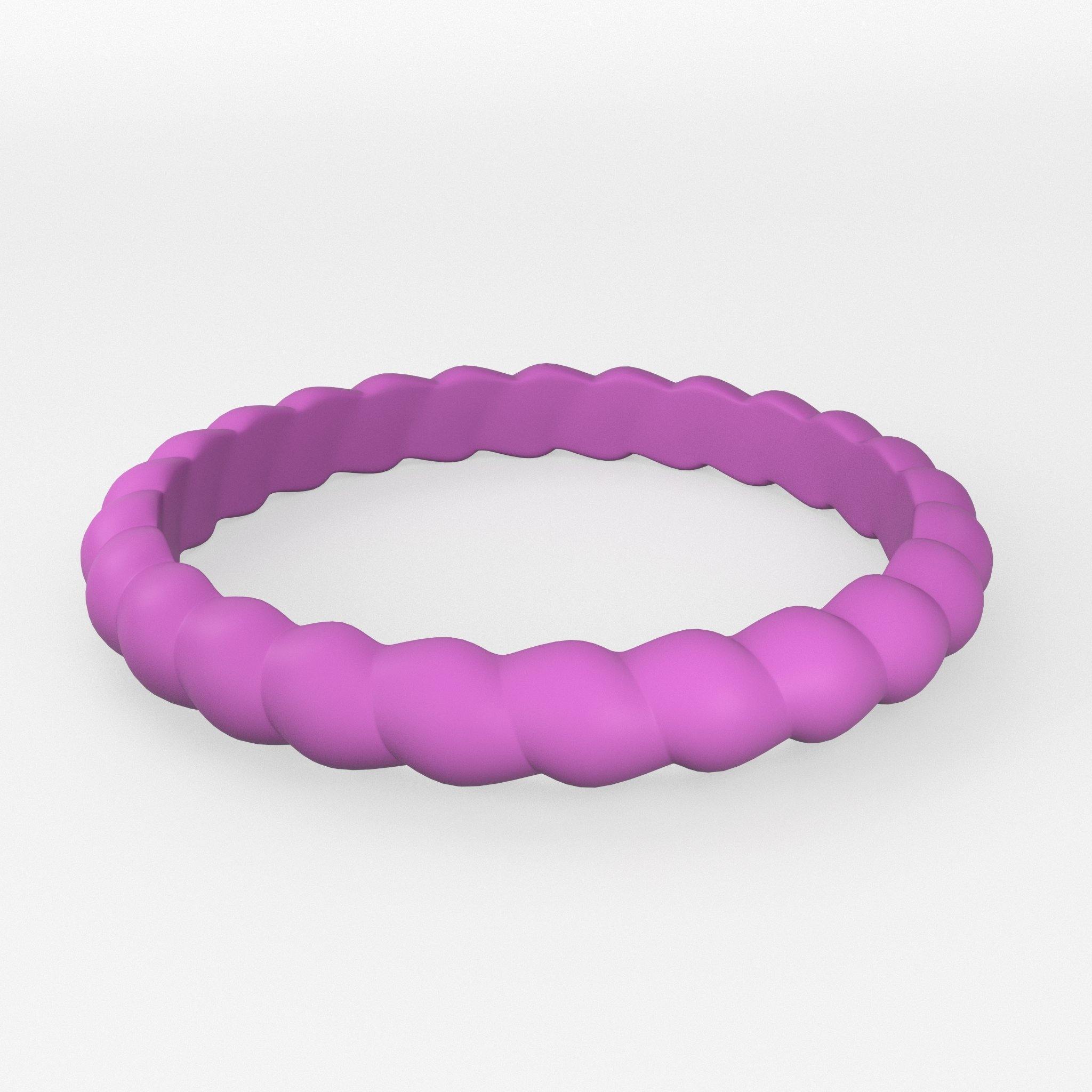 Rope Silicone Wedding Ring - Momentum Rings