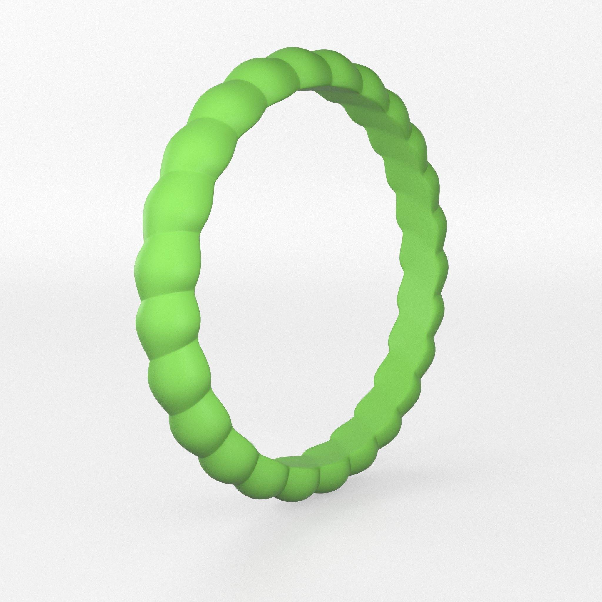 Rope Silicone Wedding Ring - Momentum Rings