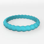 Rope Silicone Wedding Ring - Momentum Rings