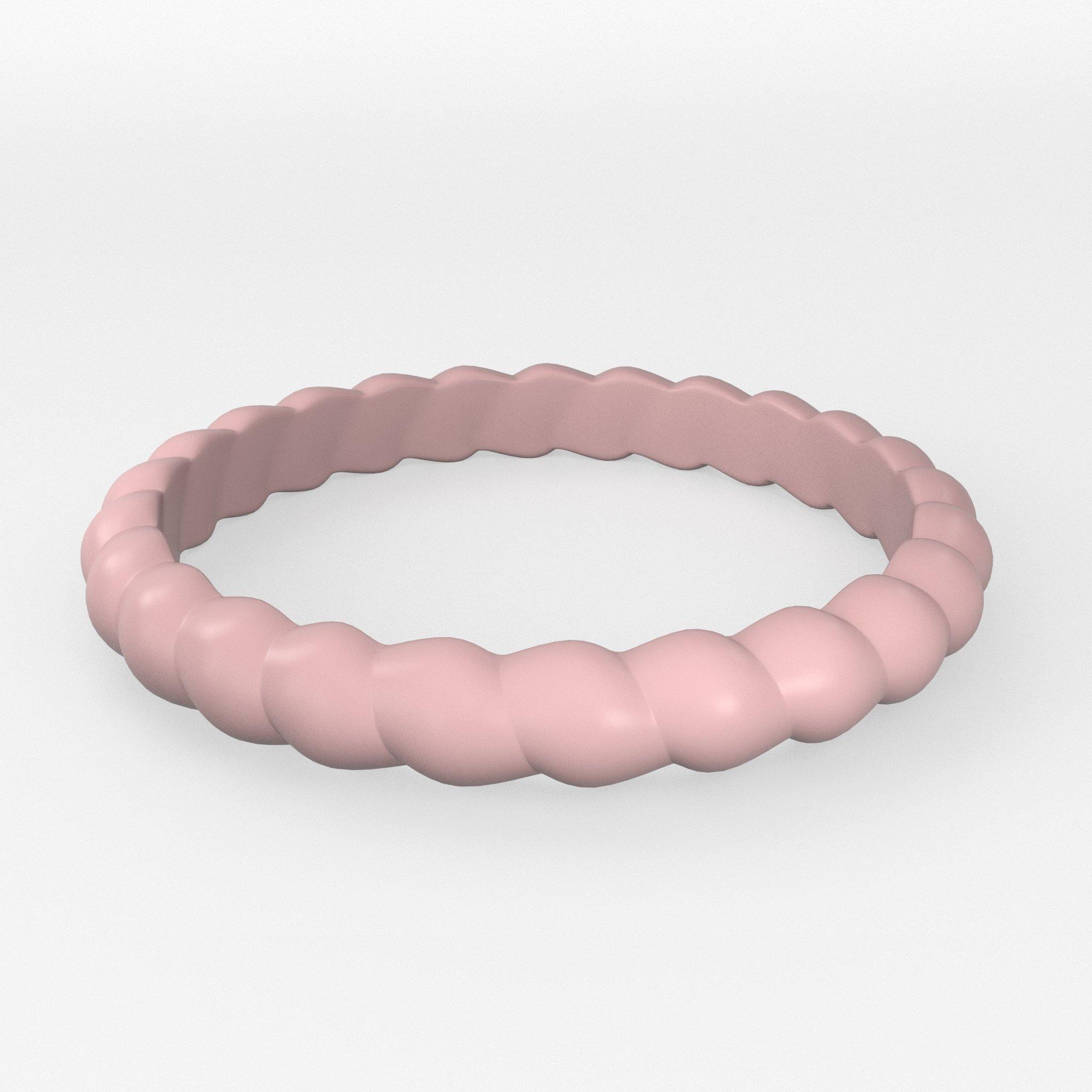 Rope Silicone Wedding Ring - Momentum Rings