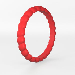 Rope Silicone Wedding Ring - Momentum Rings