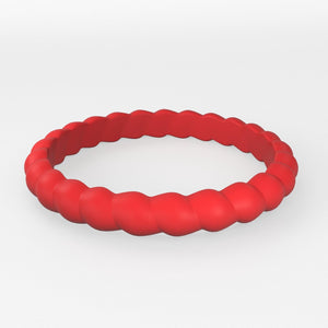 Rope Silicone Wedding Ring - Momentum Rings