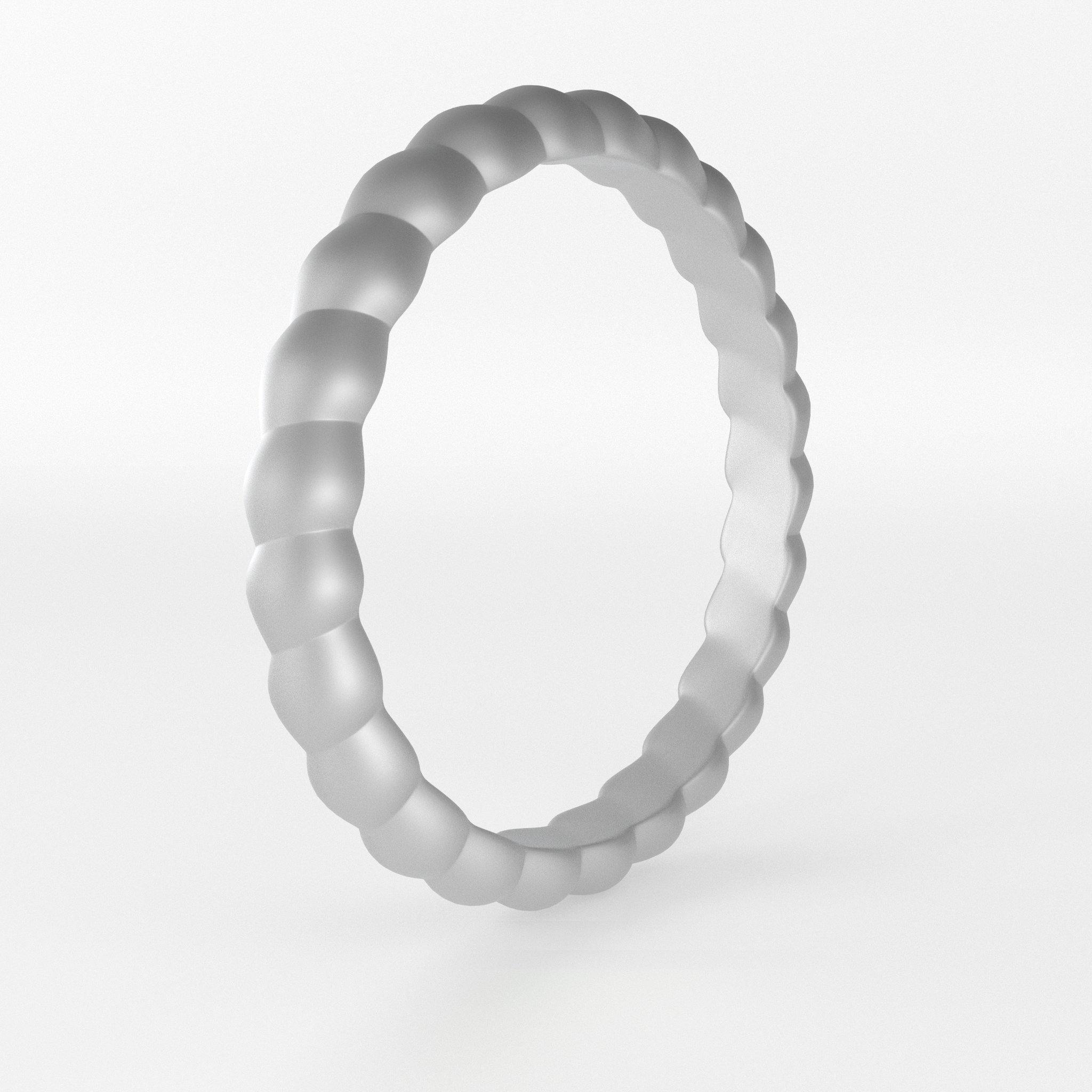 Rope Silicone Wedding Ring - Momentum Rings